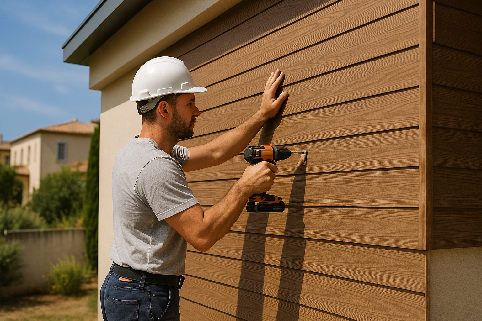 Bardage composite montpellier avantages pose