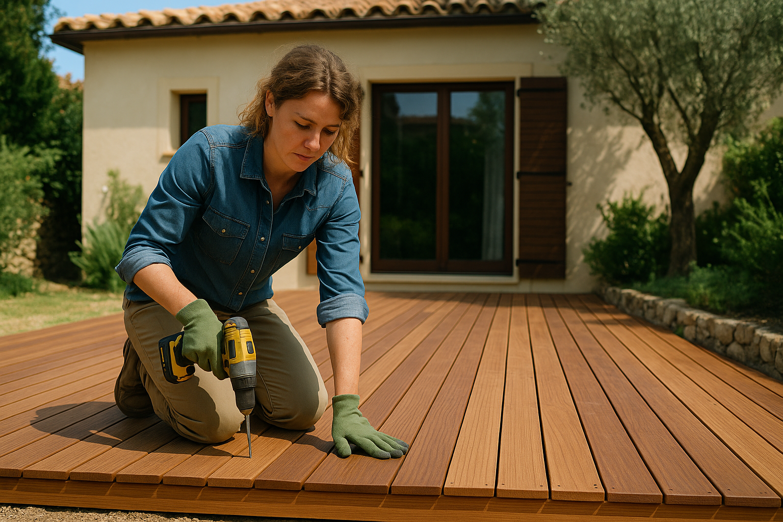 Terrasse bois montpellier sur mesure