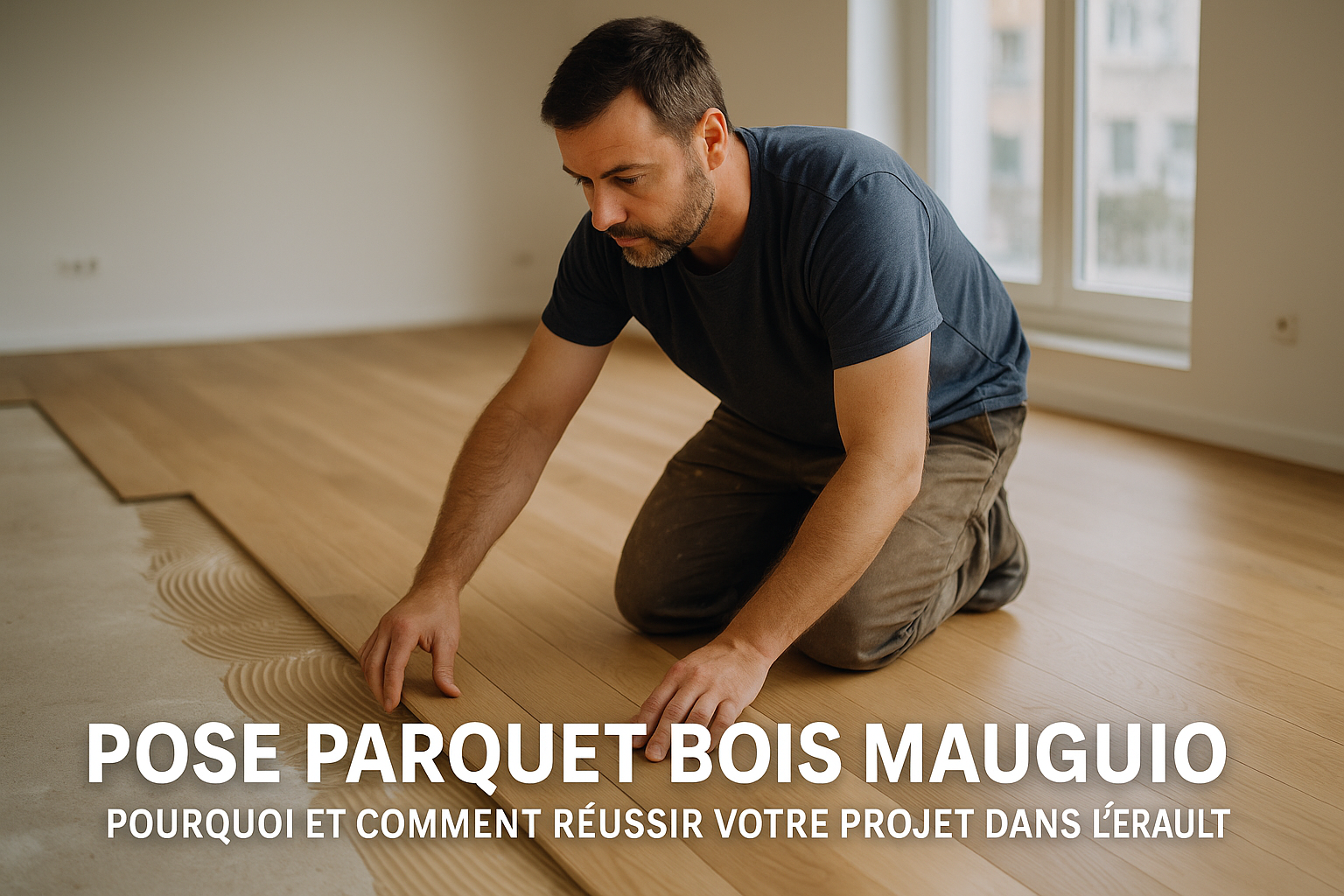Pose parquet bois mauguio guide